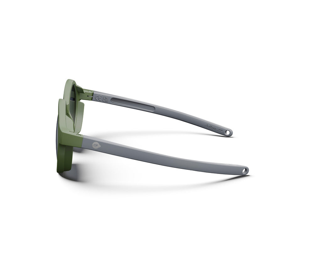 Julbo Ranger Kindersonnenbrille – Grün / Grau – Spectron 3 – Seitenansicht