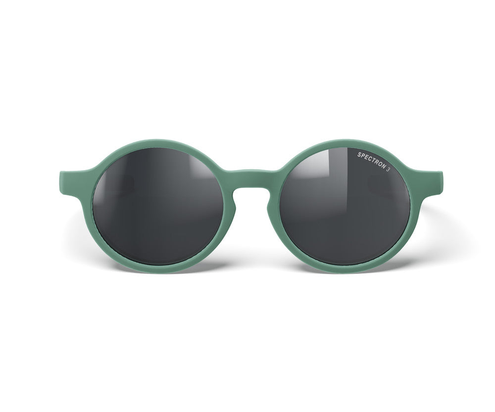 Julbo Ranger Kindersonnenbrille – Pastellgrün / Flechtengrün – Spectron 3 – Detailansicht