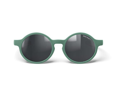 Julbo Ranger Kindersonnenbrille – Pastellgrün / Flechtengrün – Spectron 3 – Detailansicht