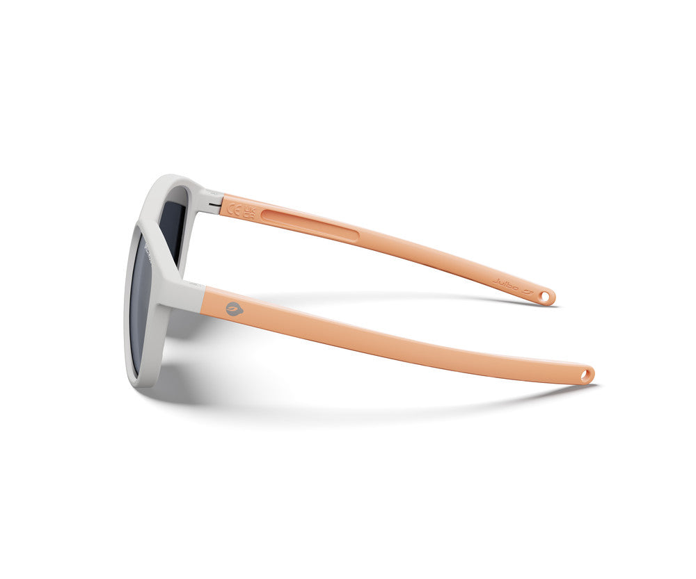 Julbo Thea Kindersonnenbrille – Hellgrau / Pfirsich – Spectron 3 – Seitenansicht