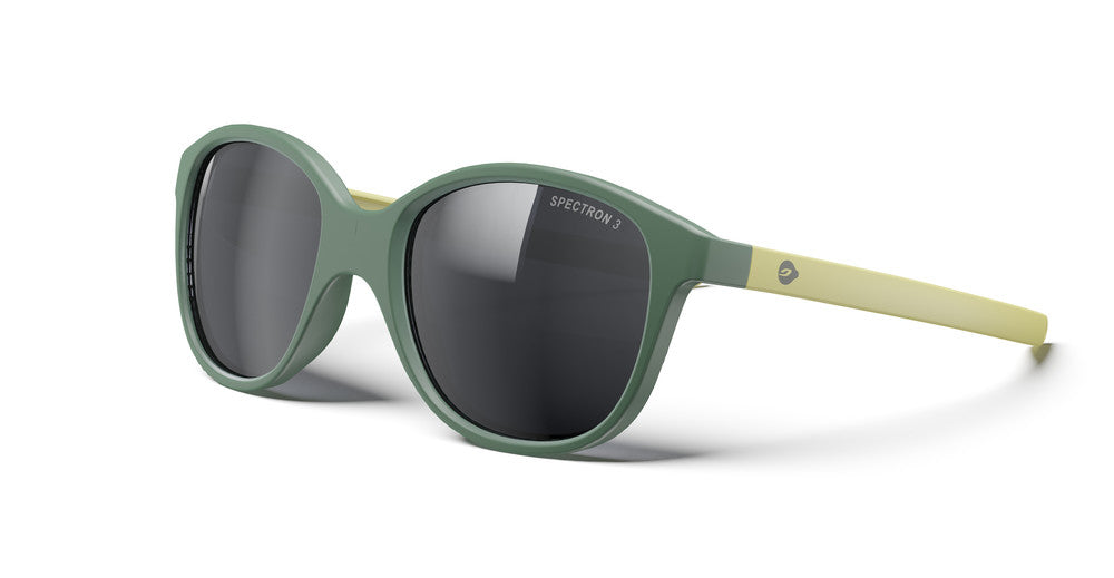 Julbo Thea Kindersonnenbrille – Armeegrün / Beige – Spectron 3 – Frontansicht