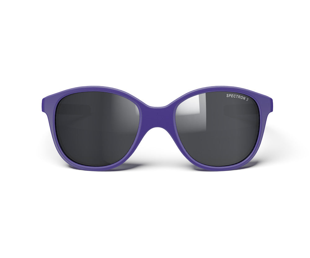 Julbo Thea Kindersonnenbrille – Dunkelviolett / Rosa – Spectron 3 – Detailansicht