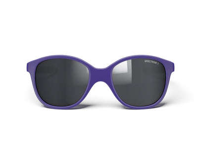 Julbo Thea Kindersonnenbrille – Dunkelviolett / Rosa – Spectron 3 – Detailansicht