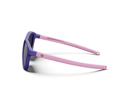 Julbo Thea Kindersonnenbrille – Dunkelviolett / Rosa – Spectron 3 – Seitenansicht