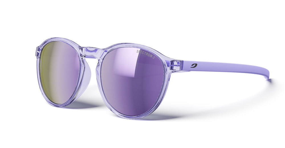 Julbo Joliet Kindersonnenbrille – Violett / Violett Matt – Spectron 3 – Frontansicht