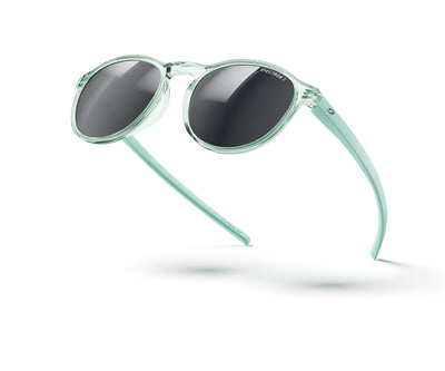 Julbo Joliet Kindersonnenbrille – Pastellblau / Pastellblau Matt – Spectron 3 – Seitenansicht