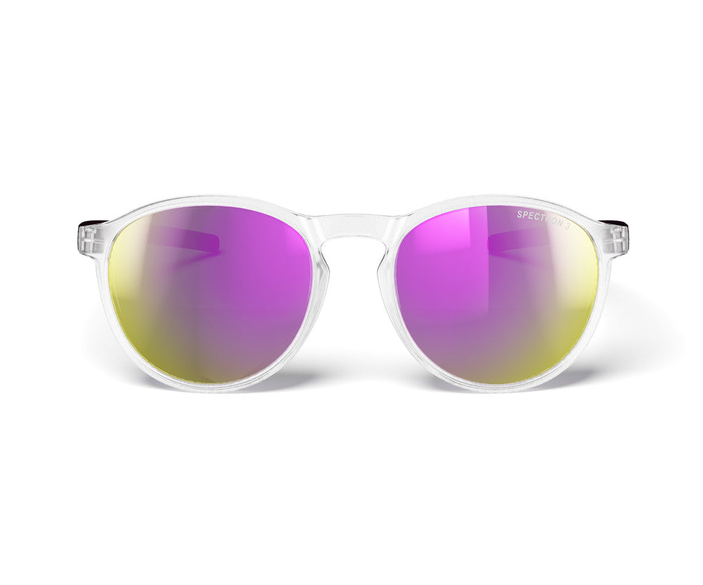 Julbo Joliet Kindersonnenbrille – Kristall / Violett Durchscheinend Matt – Spectron 3 – Detailansicht