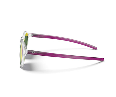 Julbo Joliet Kindersonnenbrille – Kristall / Violett Durchscheinend Matt – Spectron 3 – Seitenansicht