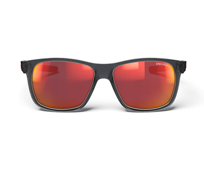 Julbo Elwood Kindersonnenbrille – Schwarz / Schwarz Matt – Spectron 3 – Seitenansicht