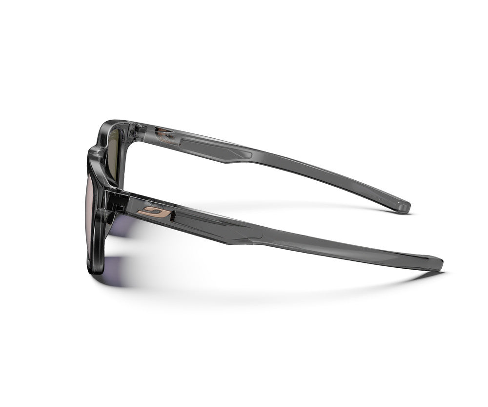 Julbo Elwood Kindersonnenbrille – Schwarz – Spectron 3 (Flash Gold Rosa) – Seitenansicht
