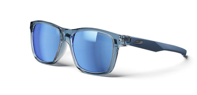 Julbo Elwood Kindersonnenbrille – Entenblau / Blau Matt – Spectron 3 – Frontansicht