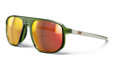 Julbo Ward Sportbrille – Grün / Grau – Spectron 3 – Frontansicht
