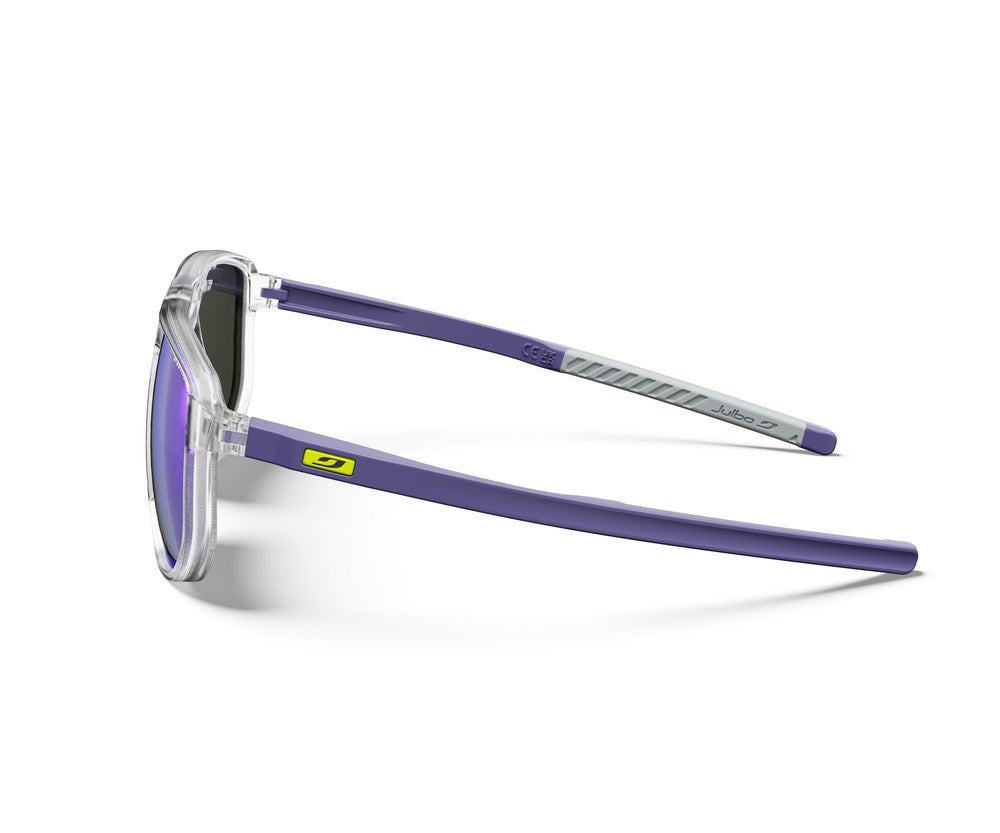 Julbo Ward Sportbrille – Kristall / Violett – Spectron 3 – Seitenansicht