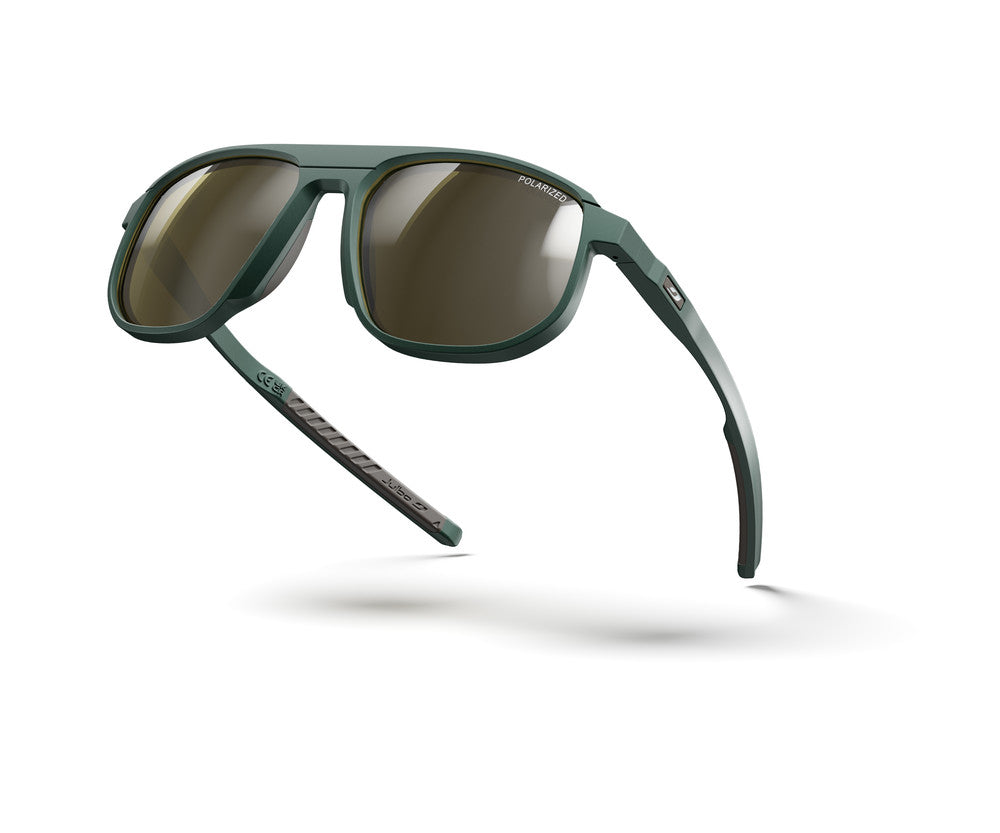 Julbo Ward Sportbrille – Dunkelgrün – Spectron 3 Polarized – Seitenansicht