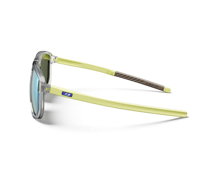 Julbo Ward Sportbrille – Hellgrau / Hellbraun – Spectron HD 3 Polarized – Seitenansicht