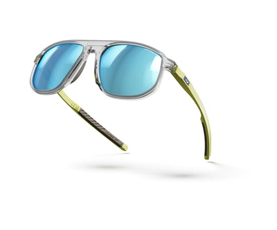 Julbo Ward Sportbrille – Hellgrau / Hellbraun – Spectron HD 3 Polarized – Detailansicht