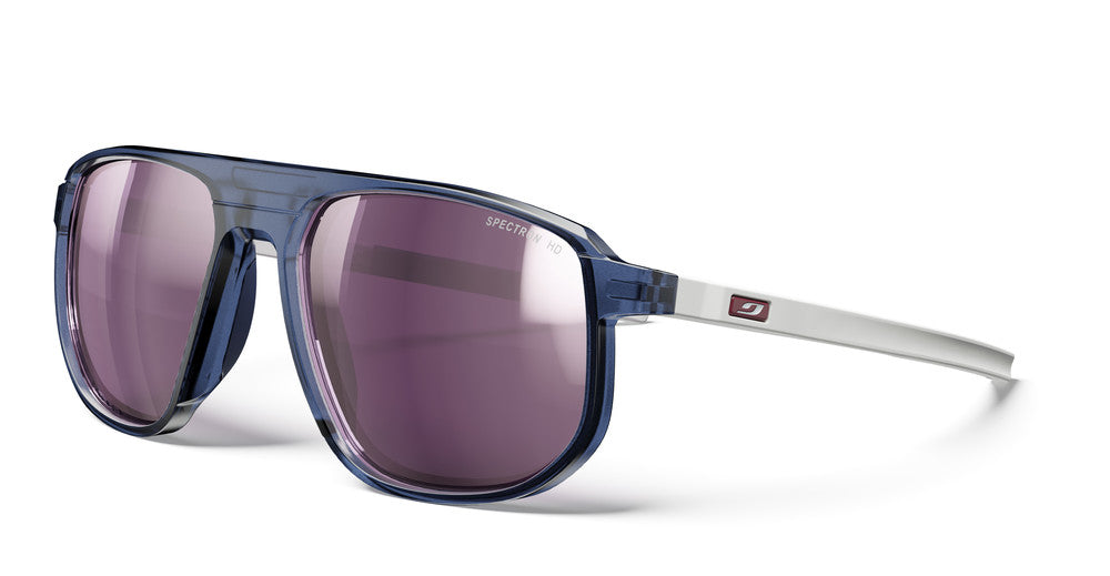 Julbo Ward Sportbrille – Blau / Weiß – Spectron HD 3 Polarized – Frontansicht