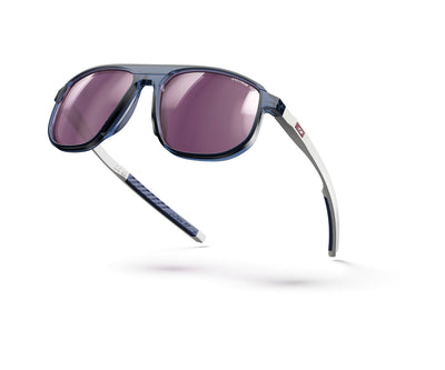 Julbo Ward Sportbrille – Blau / Weiß – Spectron HD 3 Polarized – Detailansicht
