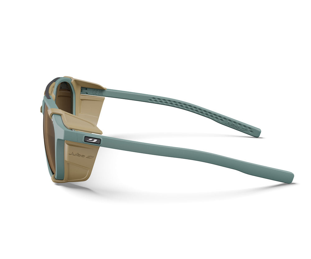 Julbo Slack Cover Sportbrille – Olivgrün / Braun – Spectron 4 – Detailansicht