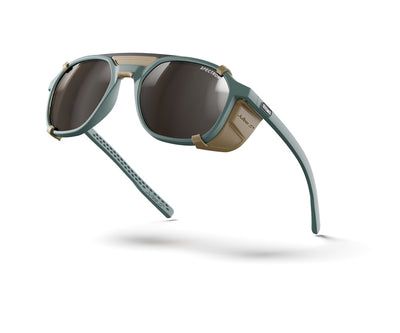 Julbo Slack Cover Sportbrille – Olivgrün / Braun – Spectron 4 – Seitenansicht