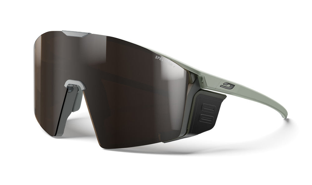 Julbo Edge Cover Sportbrille – Olivgrün – Spectron 4 – Frontansicht