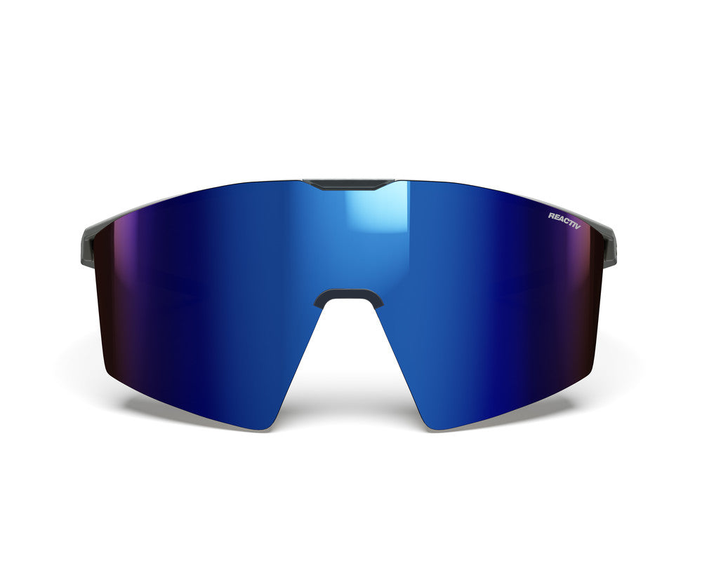 Julbo Edge Cover Sportbrille – Dunkelbraun / Braun – REACTIV 2-4 – Seitenansicht
