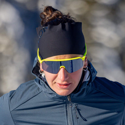 Julbo Intensity Sportbrille – Neongelb Matt – Spectron 3 – Seitenansicht