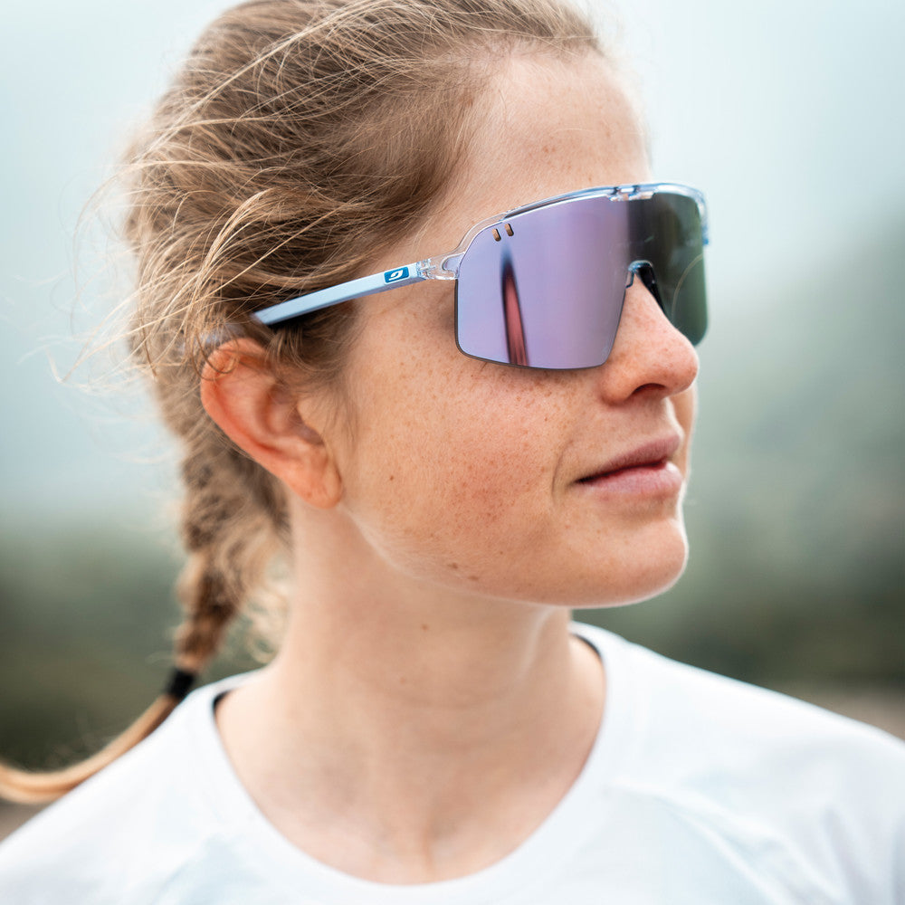 Julbo Intensity Sportbrille – Hellviolett – Spectron 3 – Seitenansicht