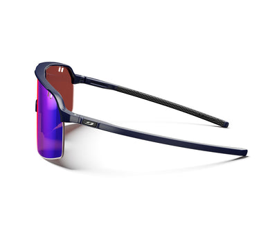 Julbo Intensity Sportbrille – Dunkelblau Glänzend – Spectron HD 3 – Seitenansicht