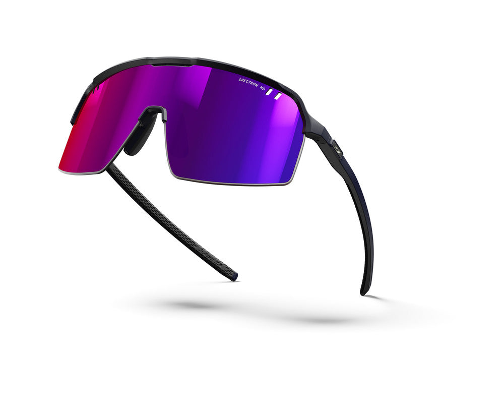 Julbo Intensity Sportbrille – Dunkelblau Glänzend – Spectron HD 3 – Detailansicht