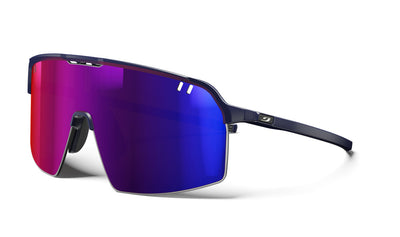 Julbo Intensity Sportbrille – Dunkelblau Glänzend – Spectron HD 3 – Frontansicht