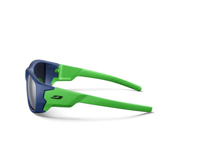 Julbo Stronger Kindersonnenbrille – Dunkelblau / Grün – Spectron 3 – Detailansicht