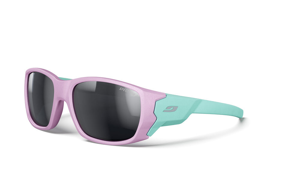 Julbo Stronger Kindersonnenbrille – Rosa / Minze – Spectron 3 – Frontansicht