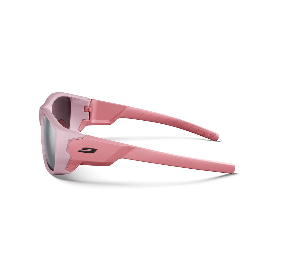 Julbo Stronger Kindersonnenbrille – Rosa / Dunkelrosa – Spectron 4 – Detailansicht