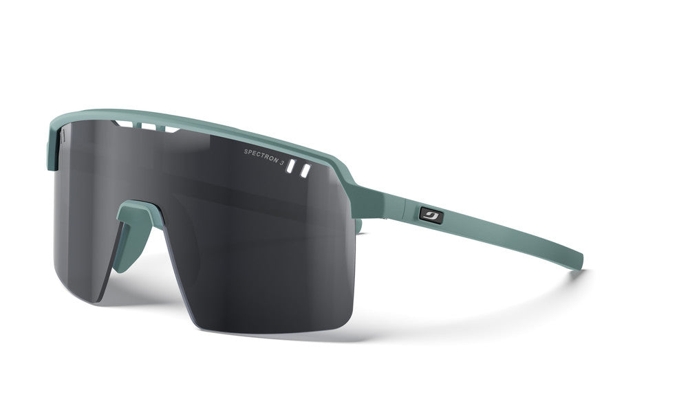 Julbo Intensity Junior Kinder-Sportbrille – Olivgrün – Spectron 3 – Frontansicht