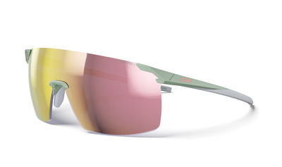 Julbo Faster S Sportbrille – Olivgrün / Grau – Spectron 3 – Frontansicht