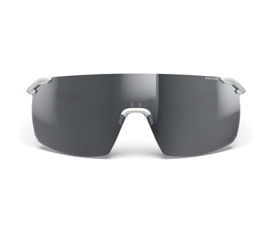 Julbo Faster S Sportbrille – Silber / Schwarz – Spectron 3 – Seitenansicht