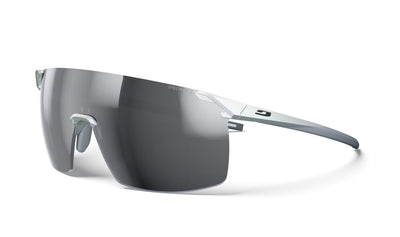 Julbo Faster S Sportbrille – Silber / Schwarz – Spectron 3 – Frontansicht