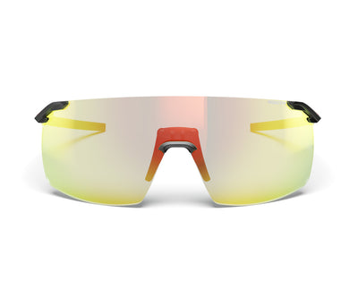 Julbo Faster S Sportbrille – Schwarz – REACTIV 1-3 Light Amplifier – Seitenansicht