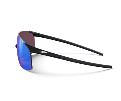 Julbo Faster S Sportbrille – Schwarz / Weiß – REACTIV 1-3 High Contrast – Detailansicht