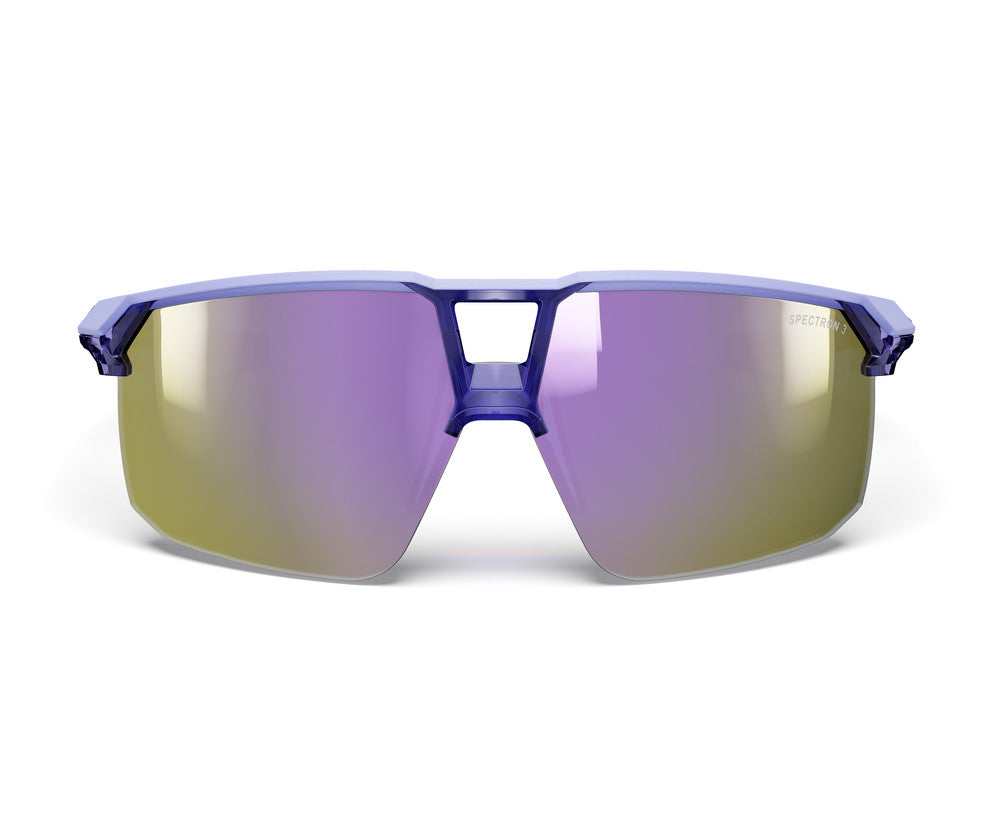 Julbo Liry Sportbrille – Violett / Violett Durchscheinend Glänzend – Spectron 3 – Detailansicht