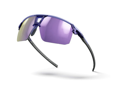 Julbo Liry Sportbrille – Violett / Violett Durchscheinend Glänzend – Spectron 3 – Seitenansicht