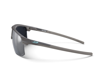 Julbo Liry Kilian Jornet Sportbrille – Dunkelbraun / Hellbraun – Spectron 3 – Detailansicht