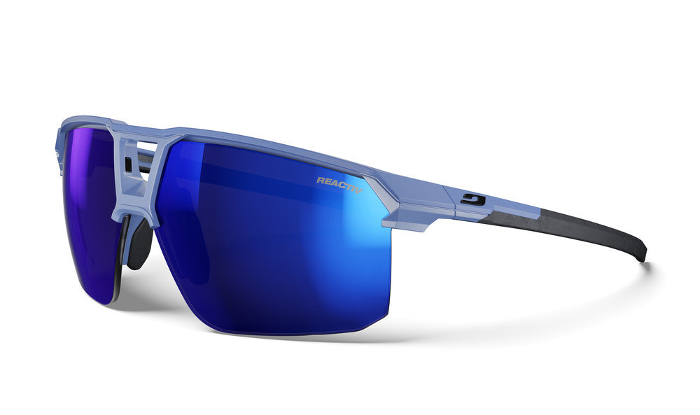 Julbo Liry Sportbrille – Blau-Violett – REACTIV 1-3 High Contrast – Frontansicht