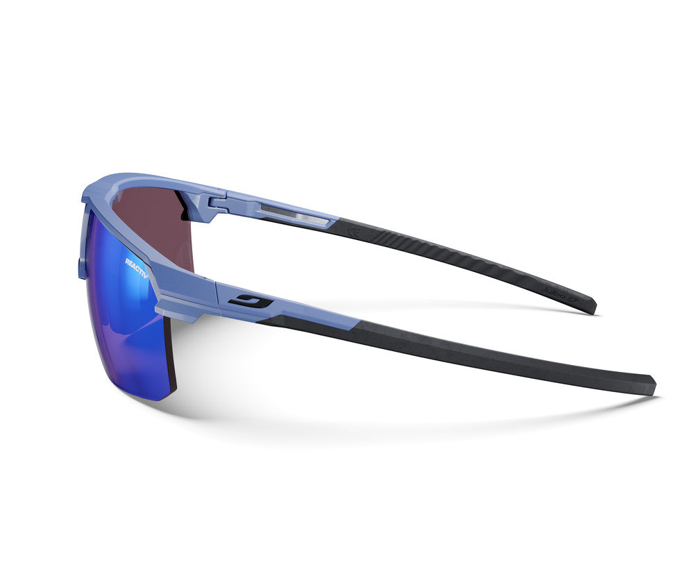 Julbo Liry Sportbrille – Blau-Violett – REACTIV 1-3 High Contrast – Detailansicht