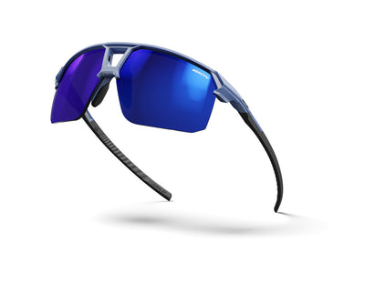 Julbo Liry Sportbrille – Blau-Violett – REACTIV 1-3 High Contrast – Seitenansicht