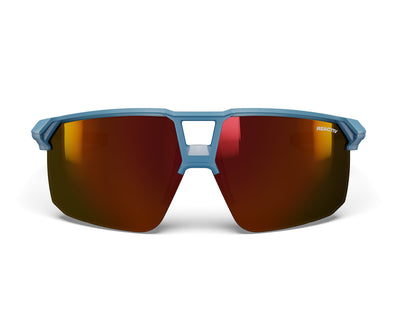 Julbo Liry Sportbrille – Blau / Dunkelgrau – REACTIV 0-3 High Contrast – Detailansicht
