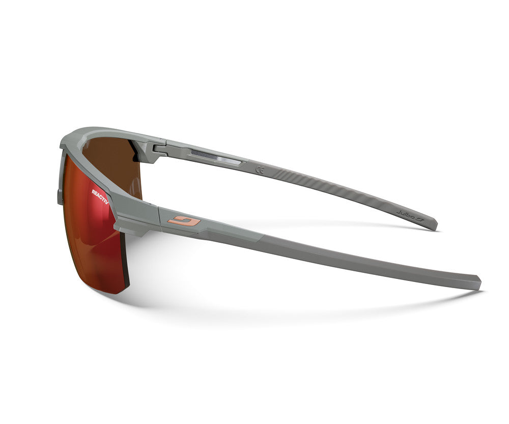 Julbo Liry Sportbrille – Grau – REACTIV 0-3 High Contrast – Detailansicht