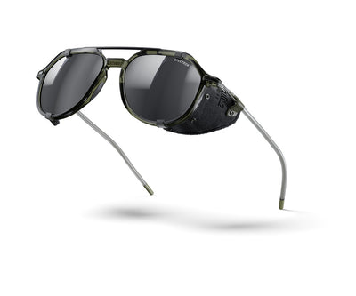 Julbo Tribute Sonnenbrille – Grün Army / Schwarz – Spectron 3 – Seitenansicht