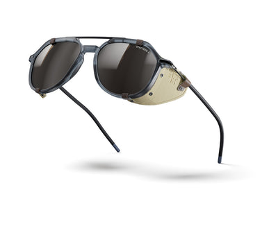Julbo Tribute Sonnenbrille – Blau / Beige / Schwarz – Spectron 4 – Seitenansicht